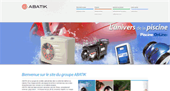 Desktop Screenshot of abatik.com