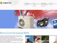 Tablet Screenshot of abatik.com